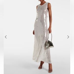 Norma Kamali Sequin Midi Dress
